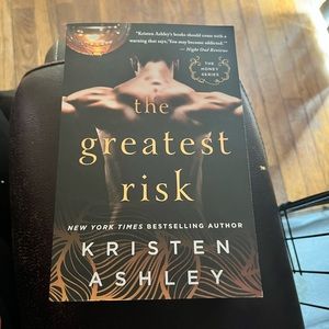 Brand new paperback book the greatest risk by Kristen Ashley